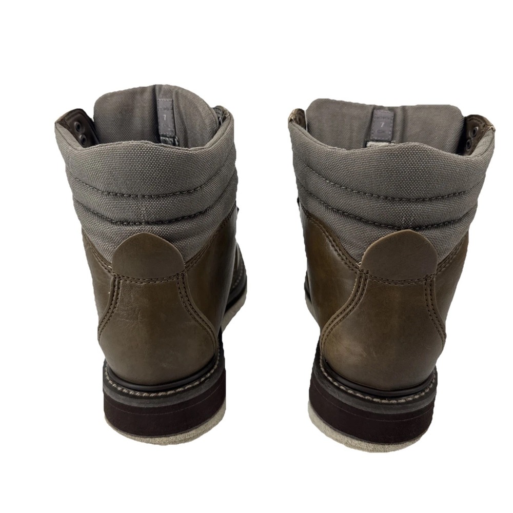 Simms  Guide Fly Fishing Wading Boots Men 7 Brown Leather Felt Sole Lace Up - Picture 6 of 10